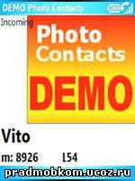 Photo Contacts на экране смартфона (32kb)